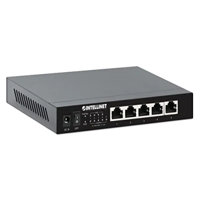 Abbildung von Intellinet 561921 Ethernet Switch Poe+ 5 Anschlüsse 2.5G Schwarz