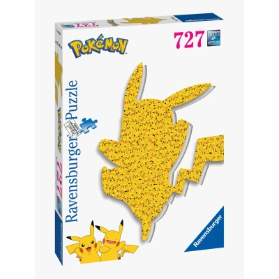 Abbildung von Ravensburger Puzzle Geformter Pikachu, 600 700 Teile
