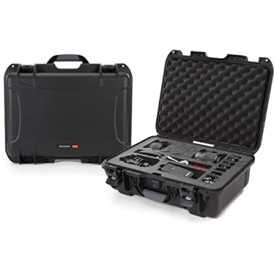 Abbildung von Nanuk 925 Wasserdichter Hartschalenkoffer Mit Schaumstoffeinlage Passend für 1 Body DSLR Schwarz