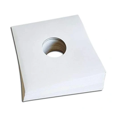 Abbildung von 25cm/10inch Schallplatten Cover weiss Karton