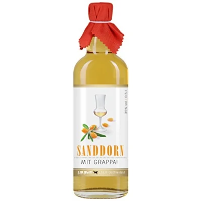 Abbildung von Wein Wolff&#039;s Sanddorn mit Grappa (1 x 0.5 l) 35% vol.