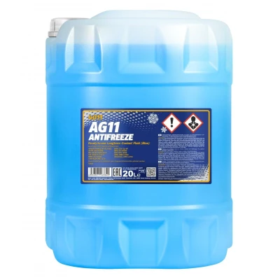Abbildung von MANNOL AG11 Longterm MN4011 20 Frostschutz AFNOR NF R15 601, ASTM D3306, BSI BS 6580:2010 Blau MERCEDES BENZ: T1 Pritsche/Fahrgestell