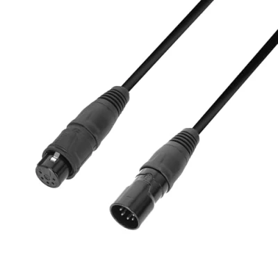 Abbildung von Adam Hall Cables 4 STAR DGH 0150 IP65 DMX &amp; AES/EBU Kabel 5 Pol XLR(m) auf XLR(f), 1,5 m