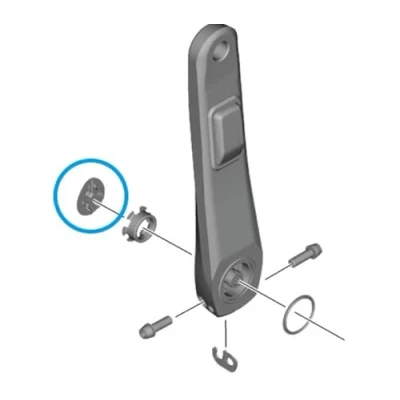 Abbildung von SHIMANO Unisex Adult Außendeckelverbindungsstange Fahrradgerichte, Mehrfarbig, one Size