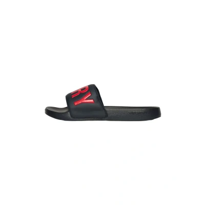 Abbildung von Superdry CORE Graphic Pantolette flach, Herren, Größe: 40, Nautical navy Schuhe