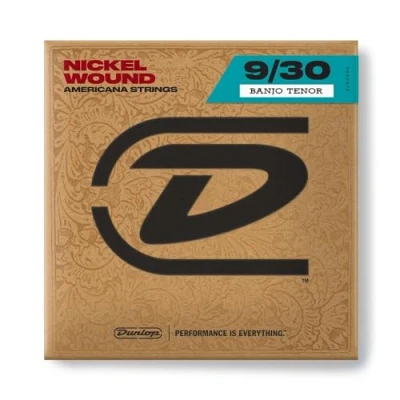 Abbildung von Dunlop Strings DJN0930 Nickel Tenor Banjo (4er Satz)