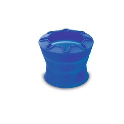 Abbildung von LAMY aquaplus Wasserbecher 543 Faltbarer mit Pinselablage in der Farbe Blau ideal im Schulunterricht, 1 Stück (1er Pack)