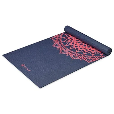 Abbildung von Gaiam Yoga Matte, Pink Marrakesh, Rosa Marrakesch, 68&quot;L x 24&quot;W 4mm Thick
