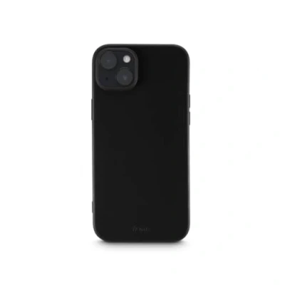 Abbildung von Hama Hülle MagCase für iPhone 15 Plus (Handyhülle, Schutzhülle Rückseite, Apple MagSafe, Case, Kratzfest, extra Schutz Kamera und Display, Wireless Charging kompatibel, weich) schwarz