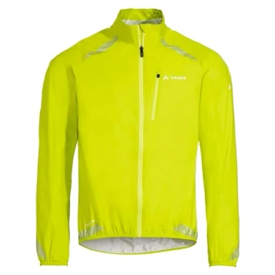 Abbildung von Vaude Luminum PERF Regenjacke / wasserabweisende Jacke gelb, Herren, Größe: Small, Gelb