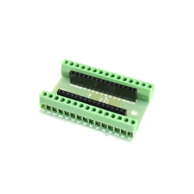 Abbildung von Anschlussklemmen Bausatz, Terminal Expansion, Proto Shield mit Anreihklemmen zum Prototyping für Arduino Nano