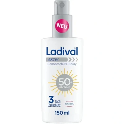 Abbildung von Ladival Aktiv Sonnenschutz spray Lsf50+ 150 ml