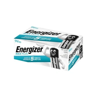 Abbildung von Energizer Max Plus Alkaline Batterien, 9 V, 20 Stück