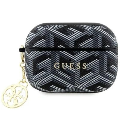 Abbildung von Guess GUAP2PGCE4CK Hülle für AirPods Pro 2 Cover Schwarz GCube Charm