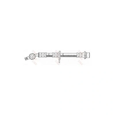 Abbildung von TRW PHD373 Bremsschläuche 498 TOYOTA: Carina E Limousine