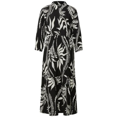Abbildung von Street One Studio MIT Volants Blusenkleid, Damen, Größe: 42, Schwarz