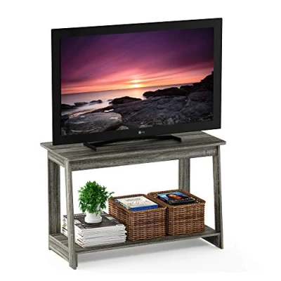 Abbildung von Furinno TV Ständer, holz, Französisches Eichengrau, 39.8 x 55.09 cm