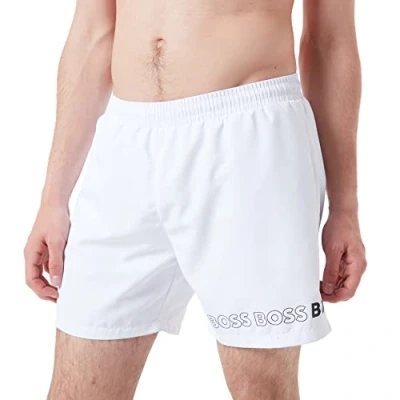 Abbildung von BOSS Dolphin Badeshorts, Herren, Größe: XXL, White