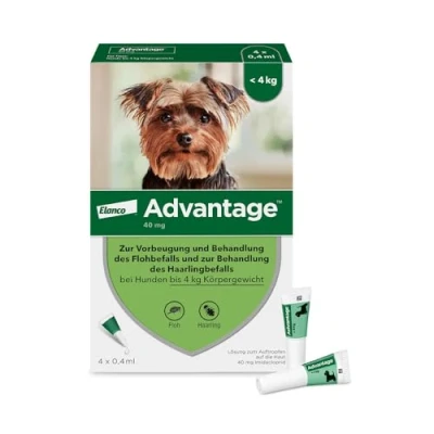 Abbildung von Advantage 40 für Hunde bis 4 kg St