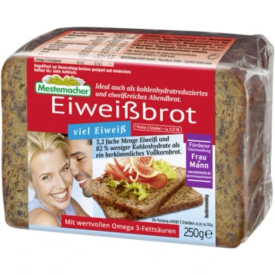 Abbildung von Mestemacher High Protein Eiweißbrot klassisch