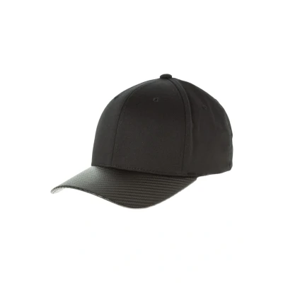 Abbildung von Flexfit Carbon Cap, Größe: S/M, Black/carbon