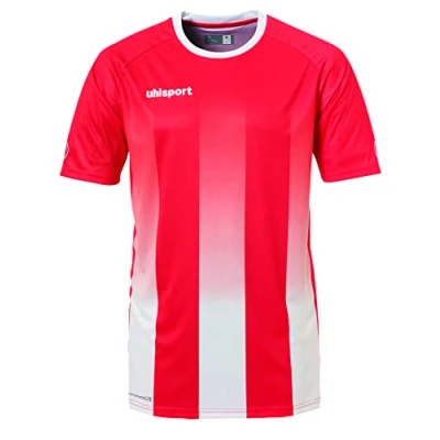 Abbildung von Uhlsport Herren Stripe Trikot Trainingstrikot, rot/Weiß, XXS