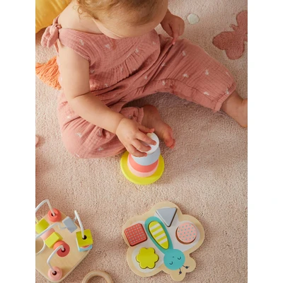 Abbildung von Vertbaudet 3er Set Lernspiele für Kleinkinder FSC Mehrfarbig ONE Size