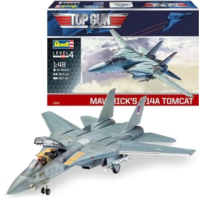 Abbildung von 1:48 F 14 A Tomcat &#039;Top Gun&#039;