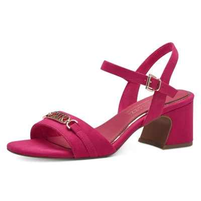 Abbildung von MARCO TOZZI by GMK Sandalette, Sommerschuh, Sandale, Blockabsatz,mit Schmuckelement