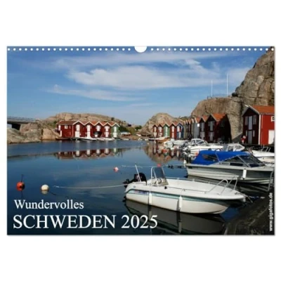 Abbildung von Wundervolles Schweden 2025 (Wandkalender DIN A3 quer), CALVENDO Monatskalender