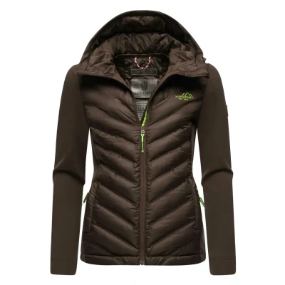 Abbildung von Navahoo NIMM MICH MIT Übergangsjacke, Damen, Größe: XS, Dark choco