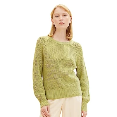 Abbildung von TOM Tailor Strickpullover, Damen, Größe: 36, Uni