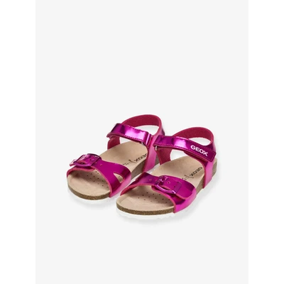 Abbildung von Geox Adriel GIRL Riemensandalette für Kinder, Größe: 31, Fuchsia Schuhe