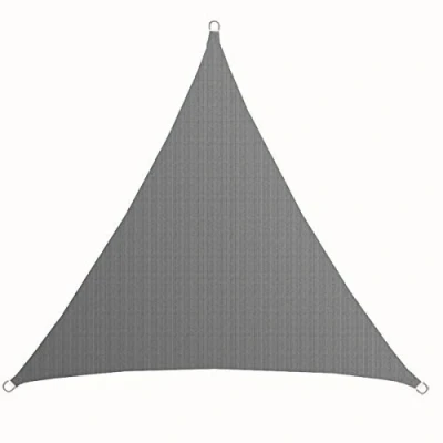 Abbildung von AMANKA 3x3x3 UV Sonnensegel Dreieck Wasserdurchlässig Sonnenschutz Balkon Dreieckig 3m Terrassendach Sichtschutz Garten Sonnendach Pool Pergola Trampolin Wohnwagen Terrasse Camping