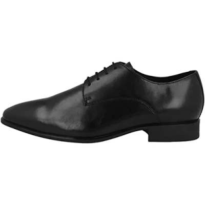 Abbildung von Geox UOMO HIGH LIFE BusinessSchnürer, Herren, Größe: 43, Black Leder