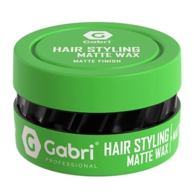 Abbildung von Gabri Hair Styling Wax 150 ml Haarstylingwachs Haargelwachs Edge Control Maximale Kontrolle und lange Haltbarkeit Haarwachs für Männer Frauen (Matte Finish, (1er Pack))