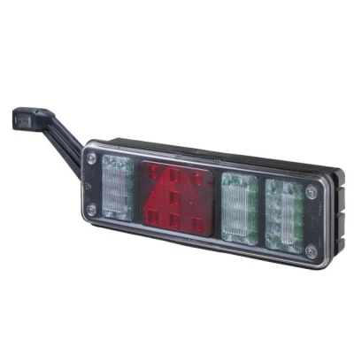 Abbildung von HELLA 2VP 340 960 111 Heckleuchte links glasklar schwarz mit Stecker, Elektromagnetische Verträglichkeit (EMV), Blinkleuchtenausfallkontrolle