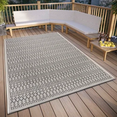 Abbildung von HANSE Home Teppich &quot;Vanti&quot;, rechteckig, strapazierfähig, pflegeleicht, robust, In und Outdoor, wetterfest