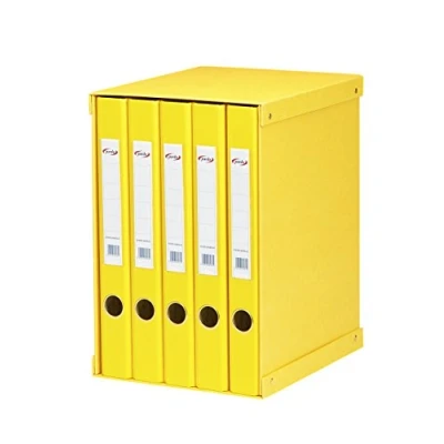 Abbildung von Pardo gefüttert, 5 Ordner Modul, 2/25 Estándar gelb