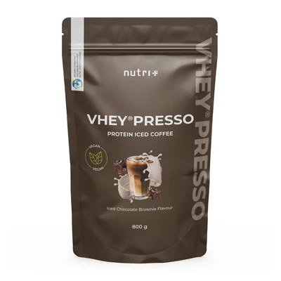 Abbildung von nutri+ Protein Kaffee Pulver Vegan Chocolate Brownie 800 g