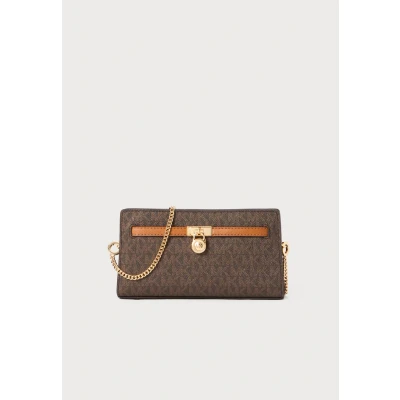 Abbildung von Michael Kors Hamilton Umhängetasche, Damen, Größe: One Size, Brown