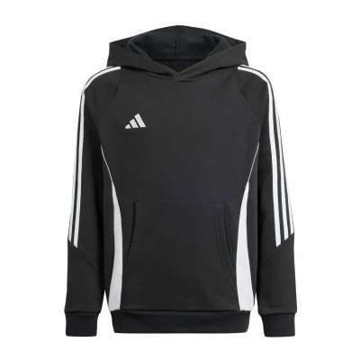 Abbildung von adidas Performance Kapuzenpullover Black white für Kinder, Größe: 164,