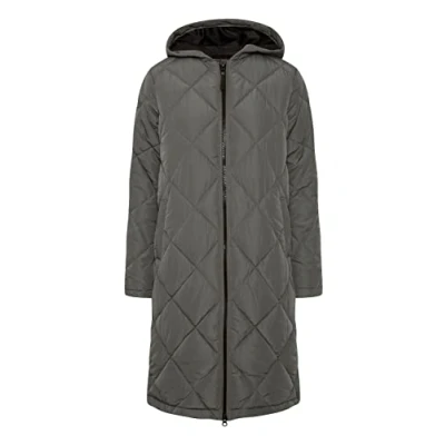 Abbildung von Oxmo Oxstanca Wintermantel, Damen, Größe: Medium, Pewter