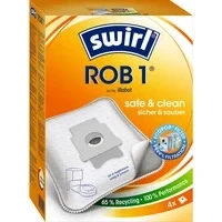 Abbildung von Swirl Staubsaugerbeutel &quot;ROB 1&quot;, (Packung), für iRobot Clean Base Automatische Absaugstation, 4er Pack