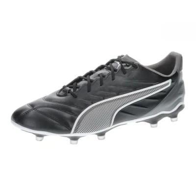 Abbildung von PUMA Unisex King PRO FG/AG Soccer Shoe, Black White Cool Dark Gray, 46.5 EU