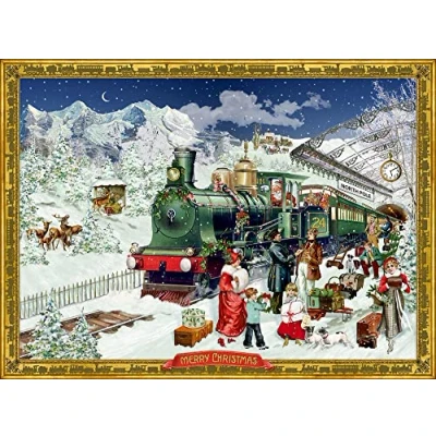 Abbildung von Kleiner Wandkalender Nostalgische Eisenbahn
