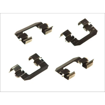 Abbildung von QUICK BRAKE 109 1645 Zubehörsatz, Scheibenbremsbelag HYUNDAI: H 1 Kastenwagen, Santa Fe I, Terracan, SSANGYONG: Rexton / 2