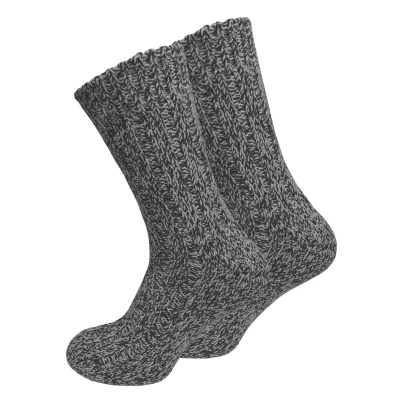 Abbildung von Cotton Prime PACK OF Norweger 2 PAAR Unisex Socken, Größe: 39 42, Anthrazit