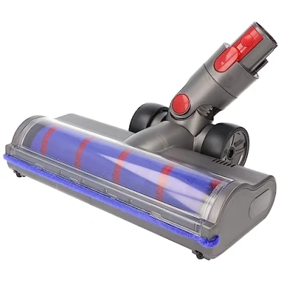 Abbildung von AccuCell Saugroboter Zubehör Set Hartbodendüse, Softroller passend für Dyson V7, V8, V10, V11, V15, mo