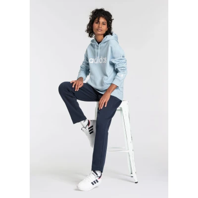 Abbildung von adidas Sportswear Essentials Linear Kapuzenpullover, Damen, Größe: Medium, Blue